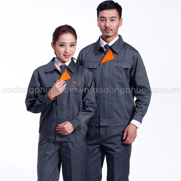 May áo đồng phục công nhân | May ao dong phuc cong nhan